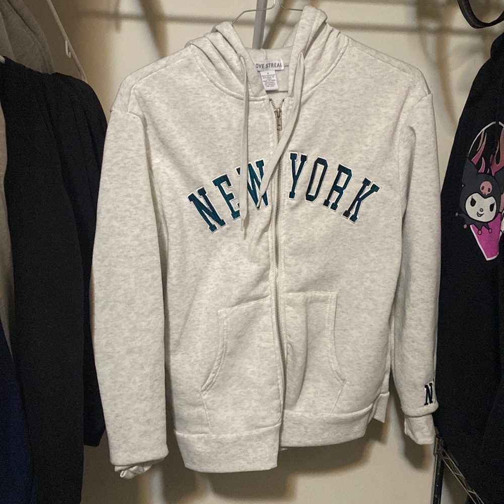 Zip up hoodie